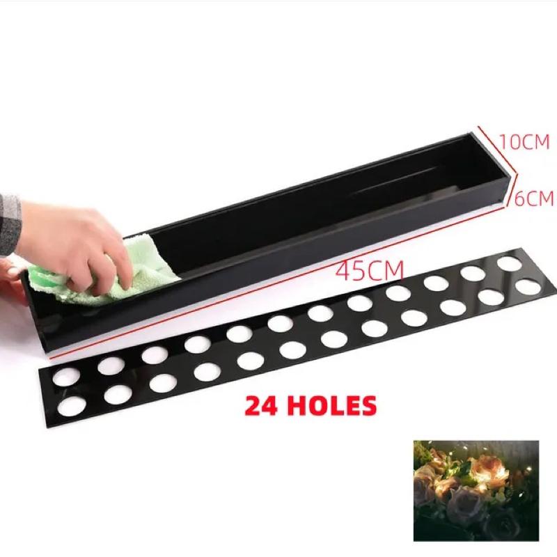 16/22/24 lỗ, Bình hoa trang trang trí tiệc cưới, văn phòng, bàn ăn, nhiều kích thước