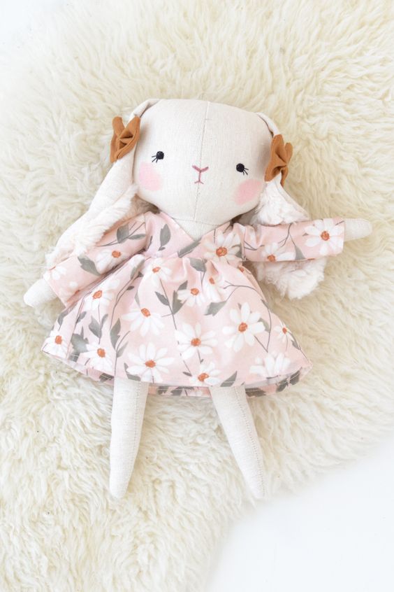 Bộ Kit tự thêu DIY THOT BÔNG ĐÁNG YÊU - TỰ LÀM DOLL - thú nhồi bông, búp bê hộ mệnh - Handmade Nana Shop