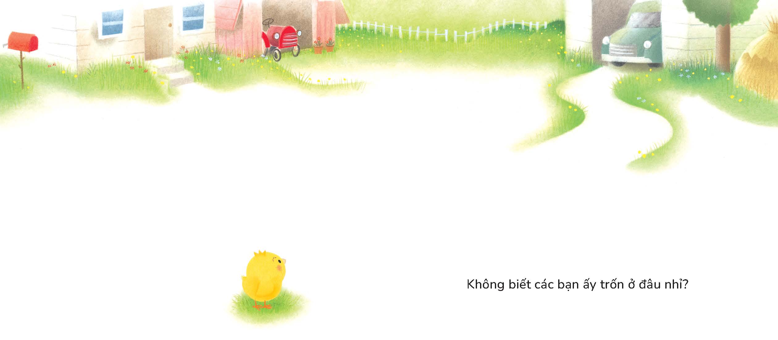 Gà con Piyo Chơi trốn tìm - Sách tranh Pop-up
