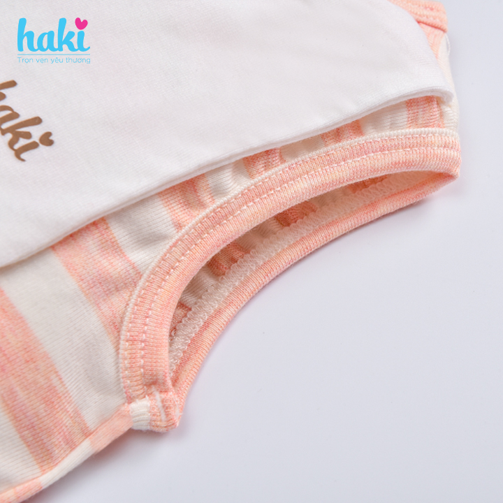 Bộ bodysuit kẻ thủy thủ cho bé vải sợi tre cao cấp BB032, set body bé trai bé gái, body cho bé sơ sinh hàng chính hãng HAKI