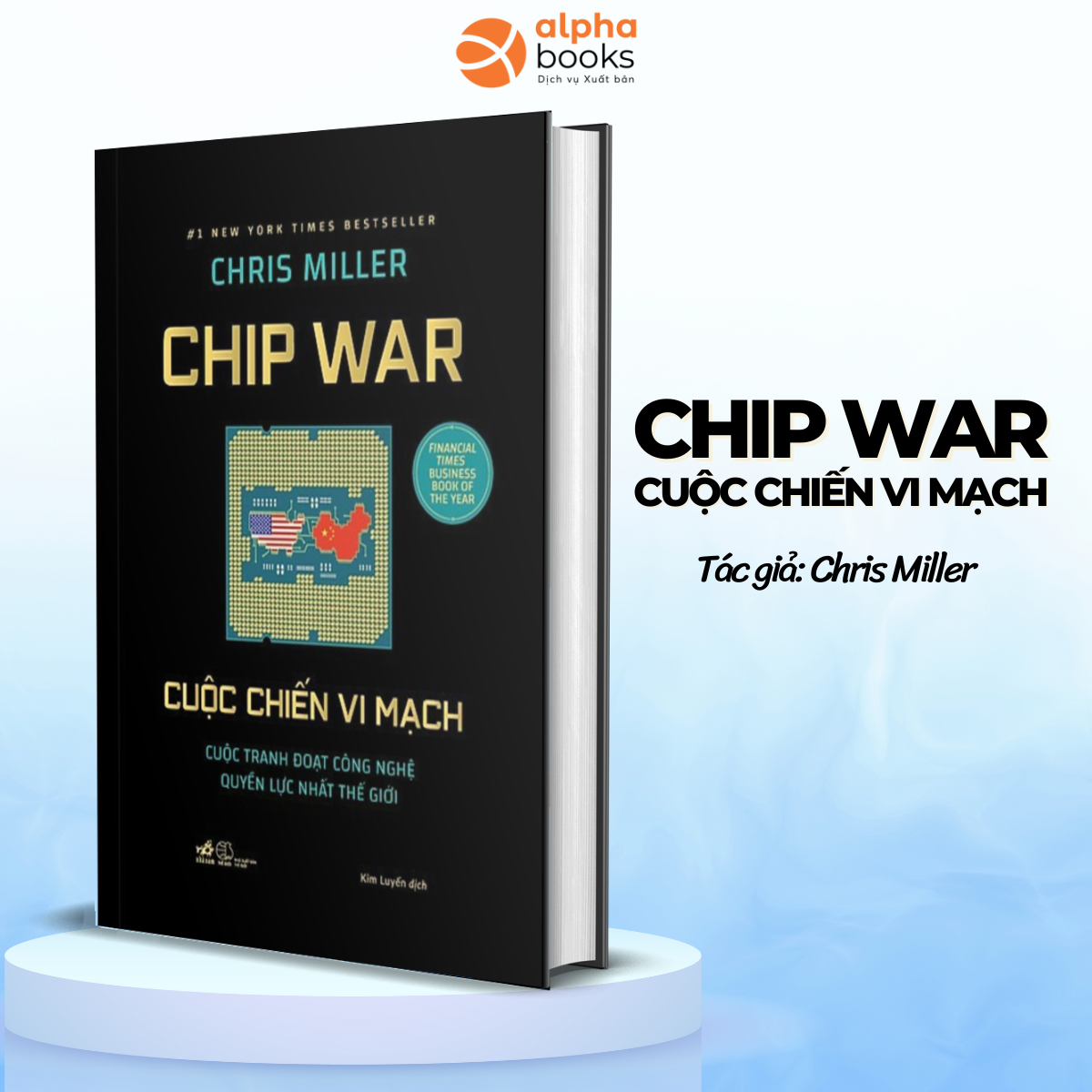 Sách - Cuộc chiến vi mạch - Chip War (Chris Miller) (Nhã Nam Official)