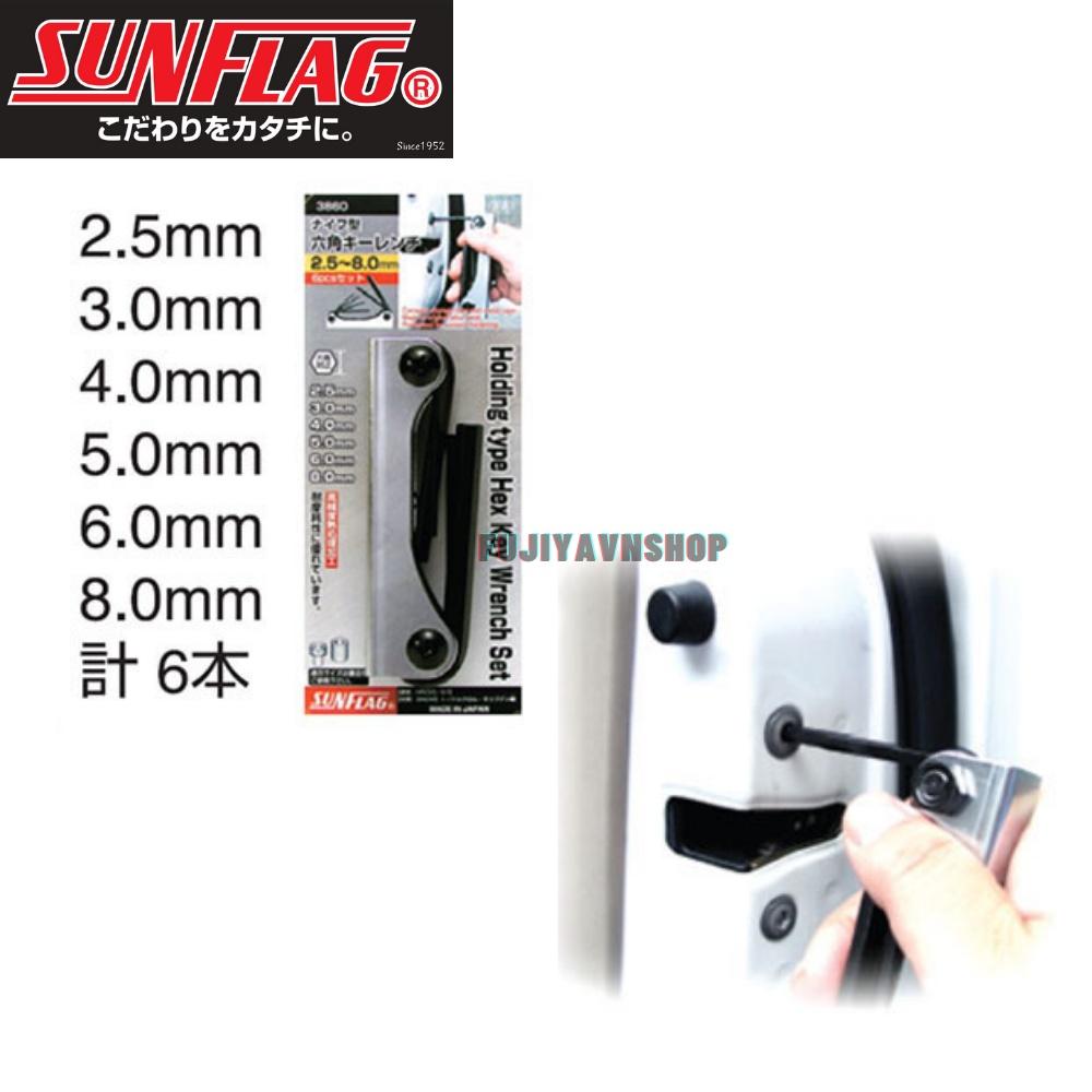 Bộ cờ lê (lục giác) Sunflag - 3860