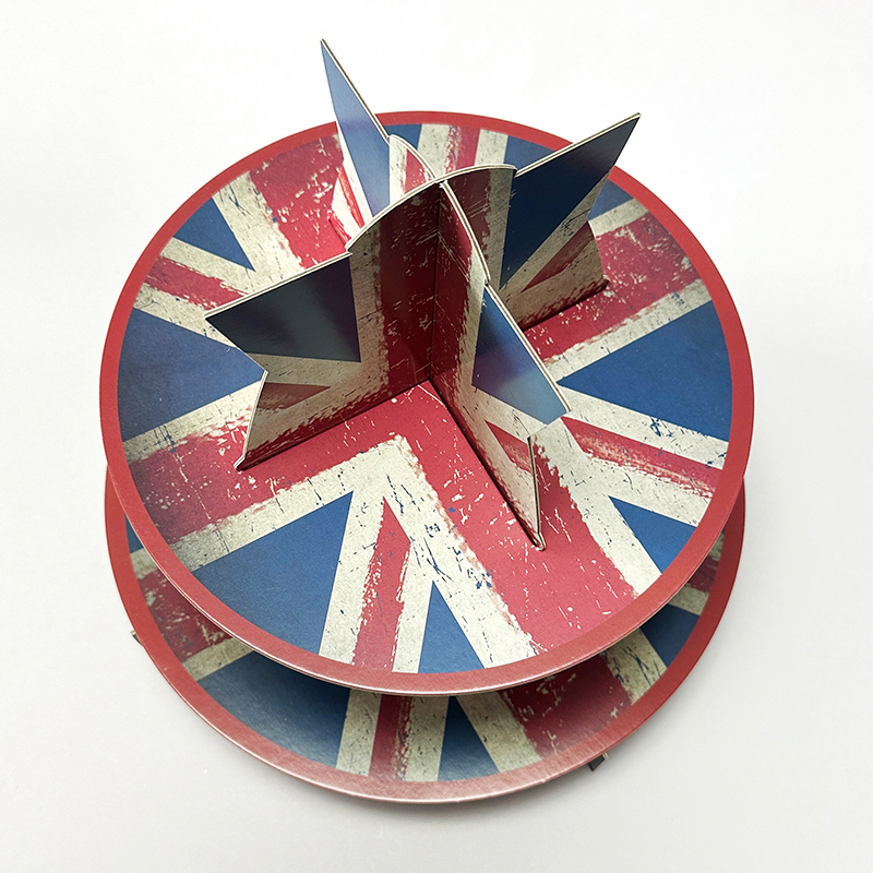 Peter Rabbit Cake Holder Phụ kiện giấy tùy chỉnh dày Cake Holder