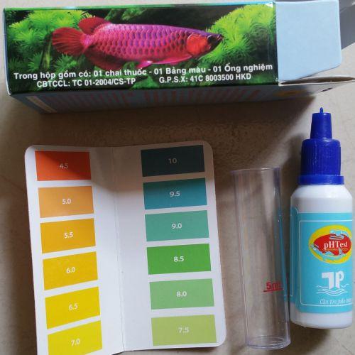 Dung Dịch Kiểm Tra Đo pH cho hồ cá