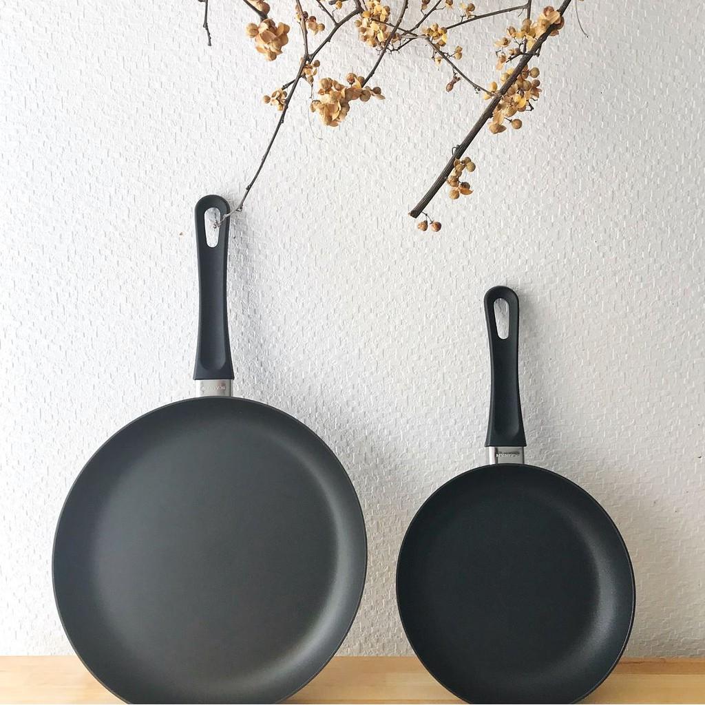 Bộ 2 chảo chiên/ rán đáy từ chống dính Scanpan Classic 20+26cm 53000204 sản xuất Đan Mạch, bảo hành 3 năm