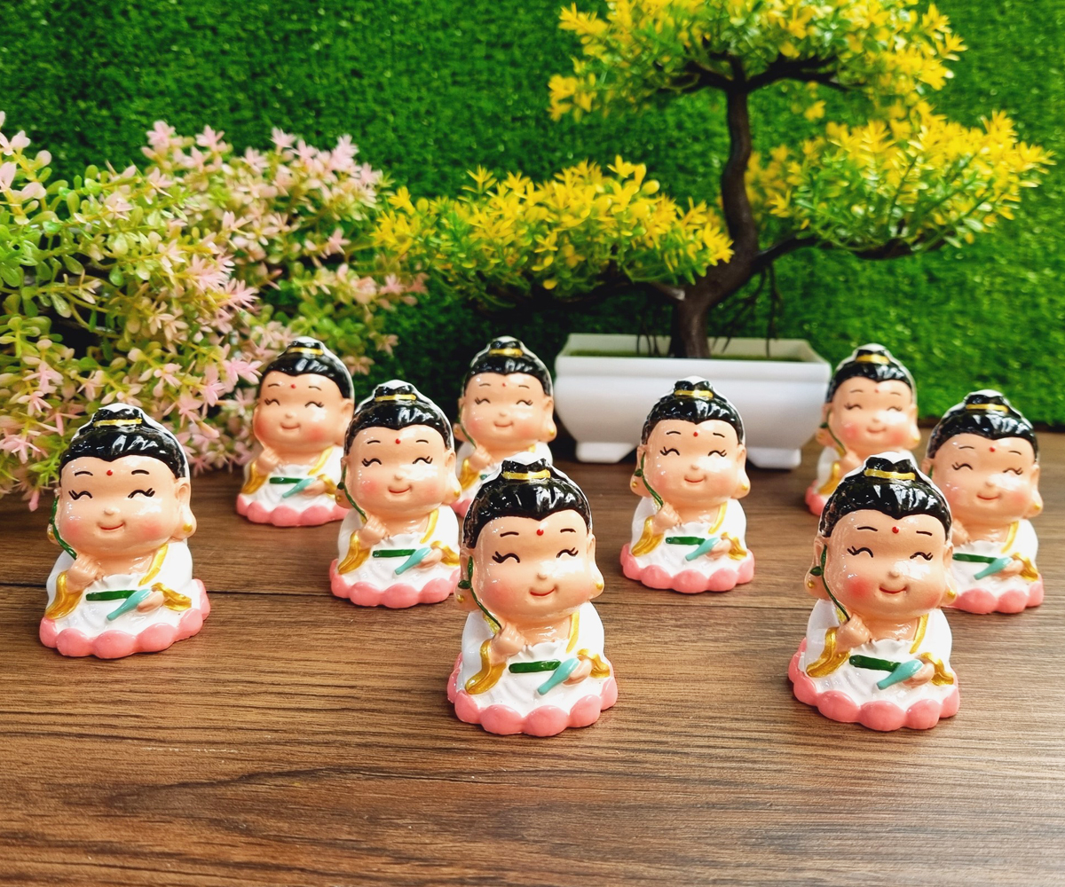 Tượng chibi Quan Âm Bồ Tát 6cm