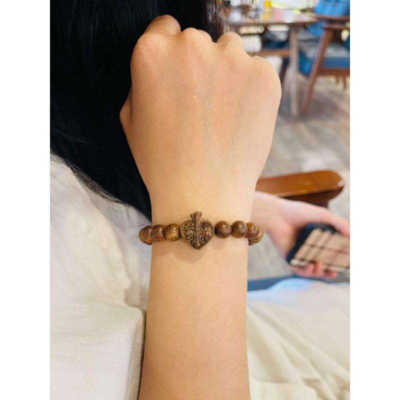 VÒNG TAY BỒ ĐỀ TRẦM HƯƠNG TRỪ TÀ TÂM AN