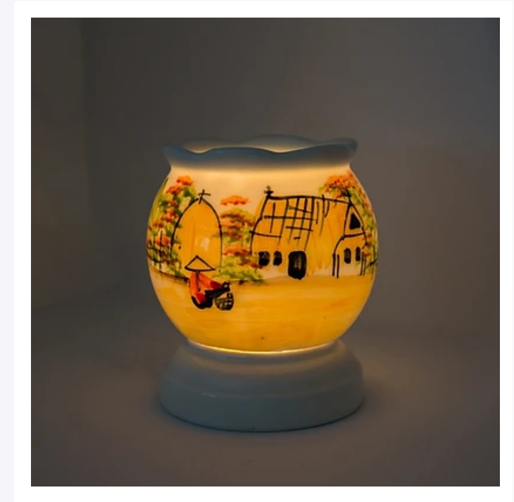 Đèn gốm sứ