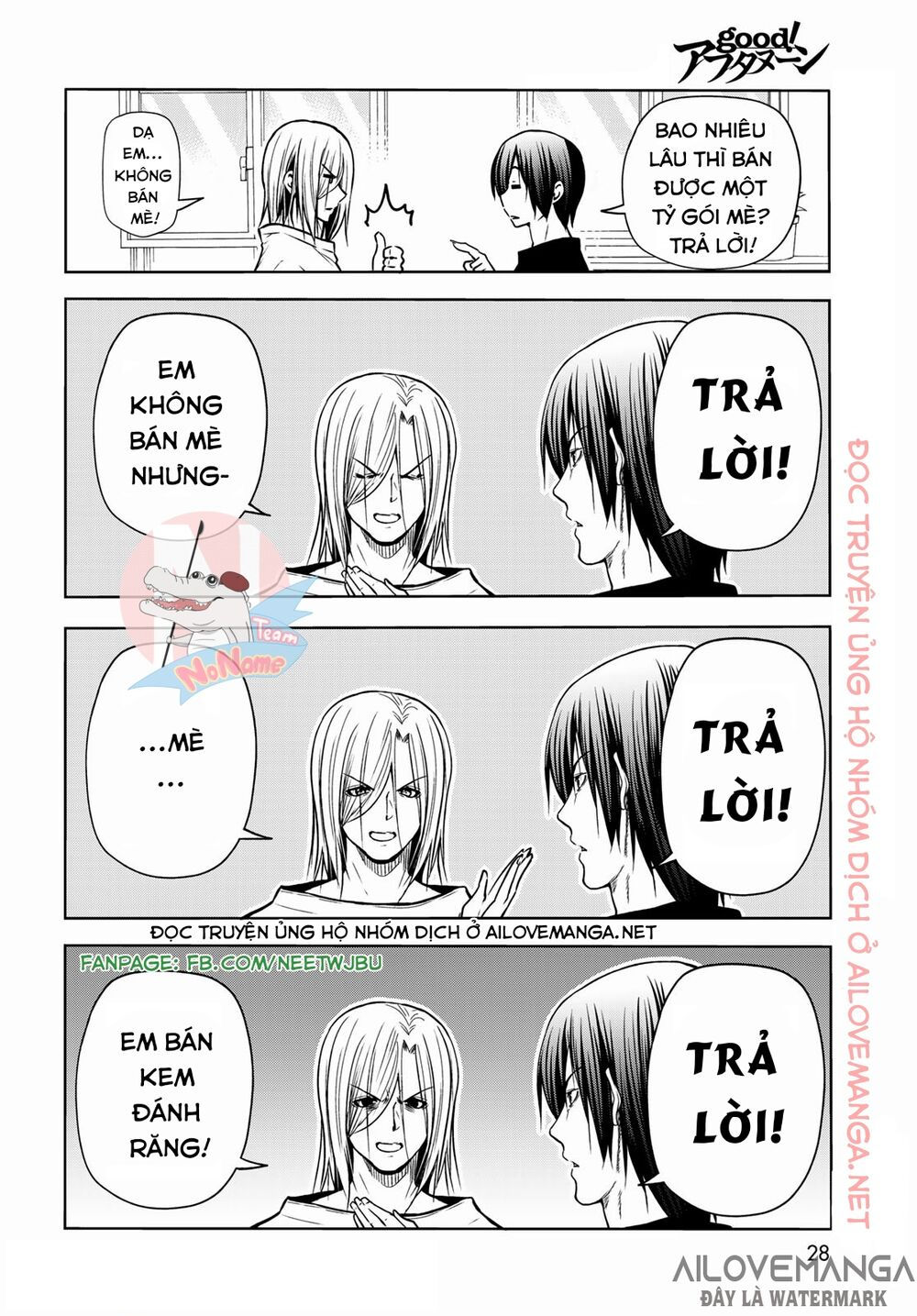 cô gái thích lặn - grand blue chapter 72.1 17