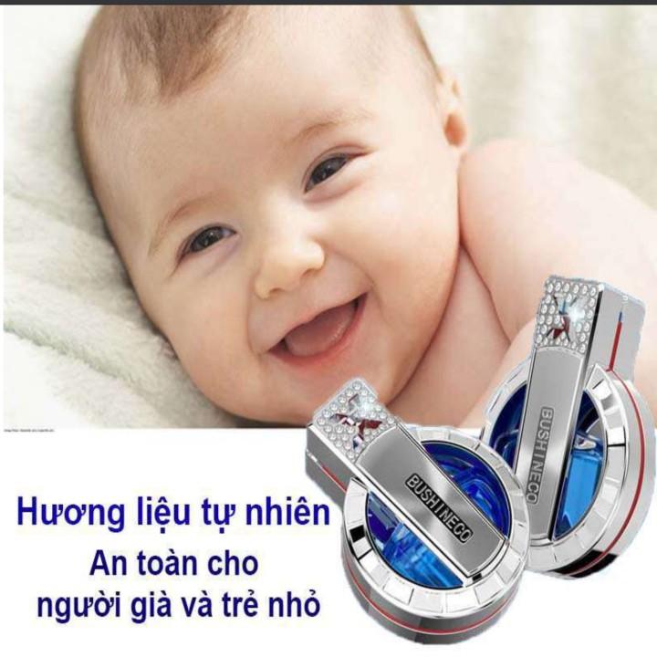 Nước hoa xe hơi, tinh dầu thơm cho xe hơi, tinh dầu kẹp cửa gió (Blue Sapphire)