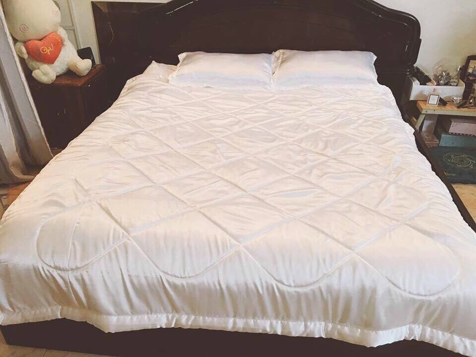 DRAP GỐI PHI LỤA JejuBedding MÁT MỊN