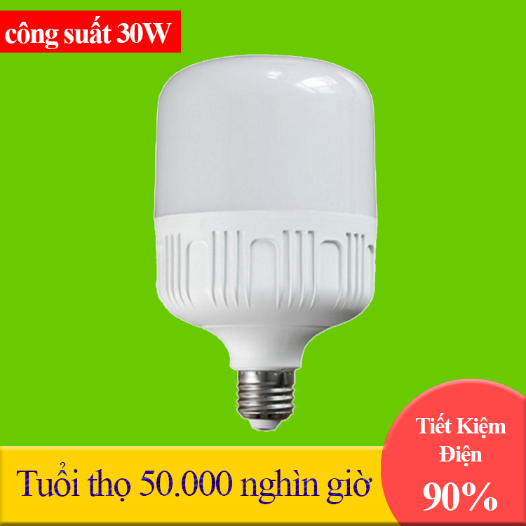 Đèn LED Bulb 30W, Tiết kiệm điện 90% thọ 50 ngàn giờ