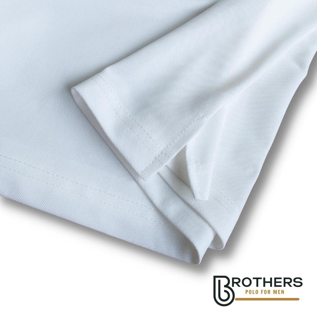 Áo thun POLO nam phối ngang AROSS cổ trụ bẻ, vải cá sấu cotton cao cấp, chuẩn xịn, trẻ trung - BROTHERS