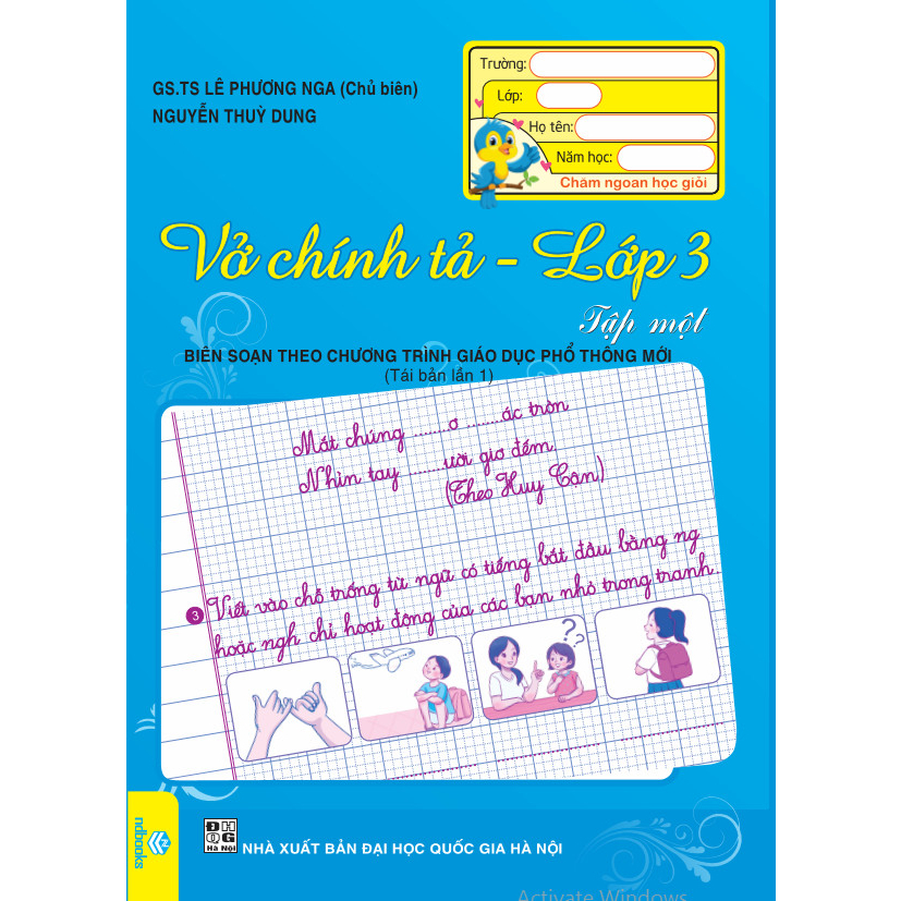 Sách - Combo 2 cuốn Vở Chính Tả Lớp 3 - ndbooks