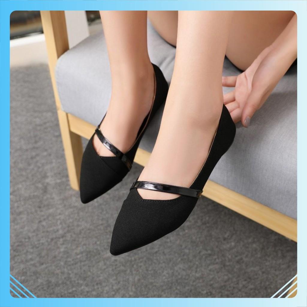 Giày bệt cao 3 cm đơn giản dễ mix đồ mã BB_B10