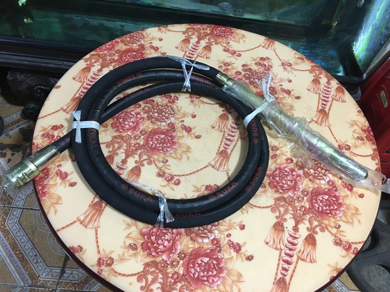 Dây Đầm Dùi ABG Phi 50-6m Chất Lượng Cao Sử Dụng Với Máy Đầm Dùi Bê Tông ABG ZN50 - Hàng Chính Hãng
