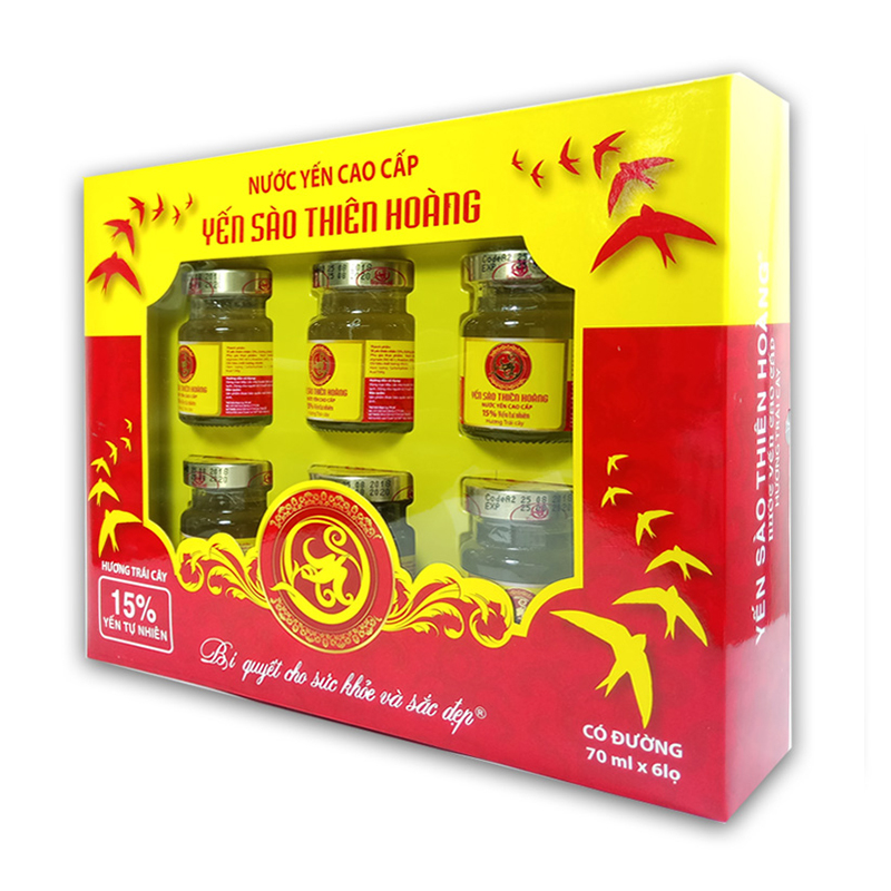 Hộp Yến Sào Thiên Hoàng - Hương Trái Cây