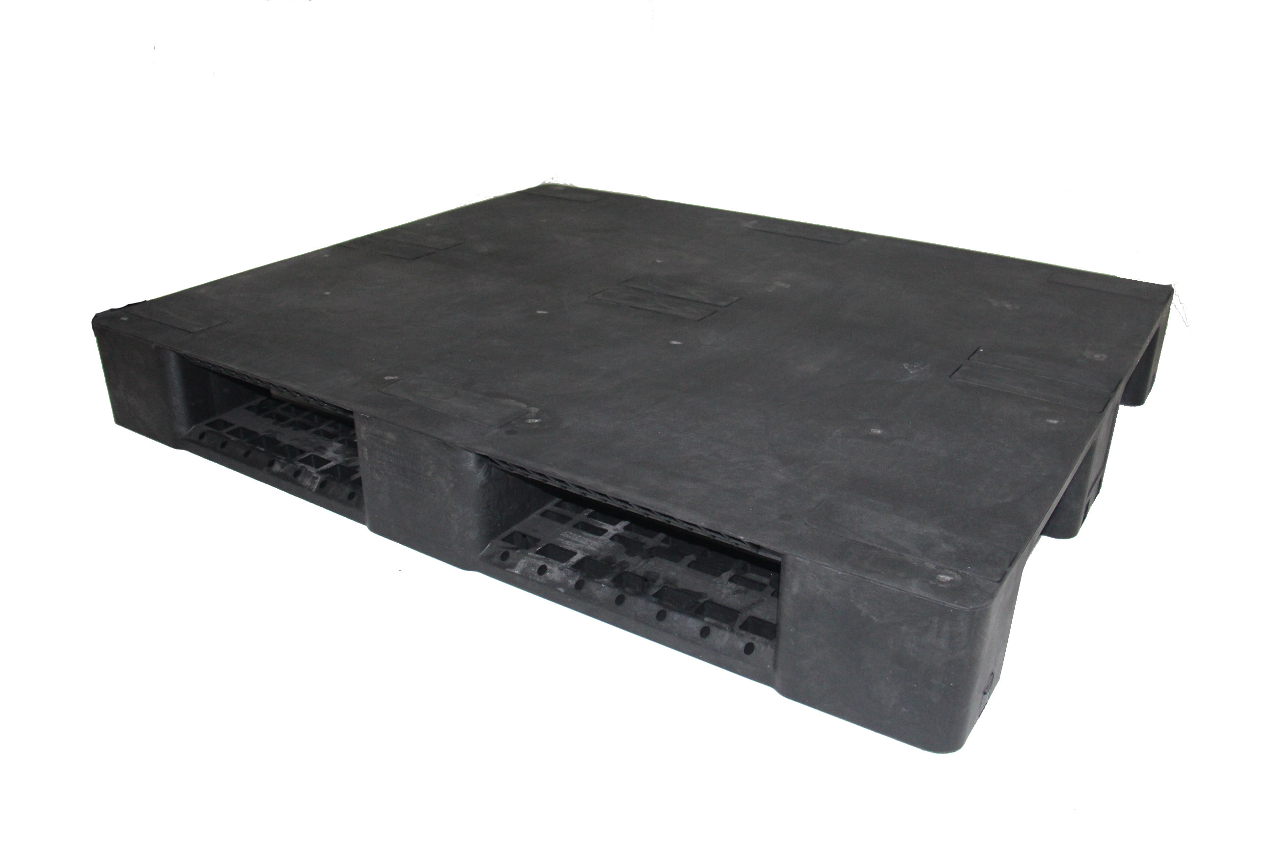 Pallet Nhựa Khôi Việt 1200x1000x150 một mặt bít màu đen
