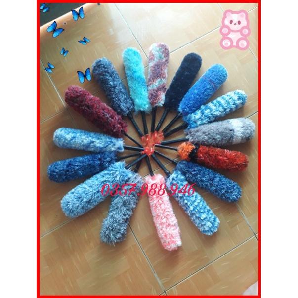 Combo 2 cây CHỔI QUÉT BỤI bàn ghế, bụi ô tô Dài 40cm