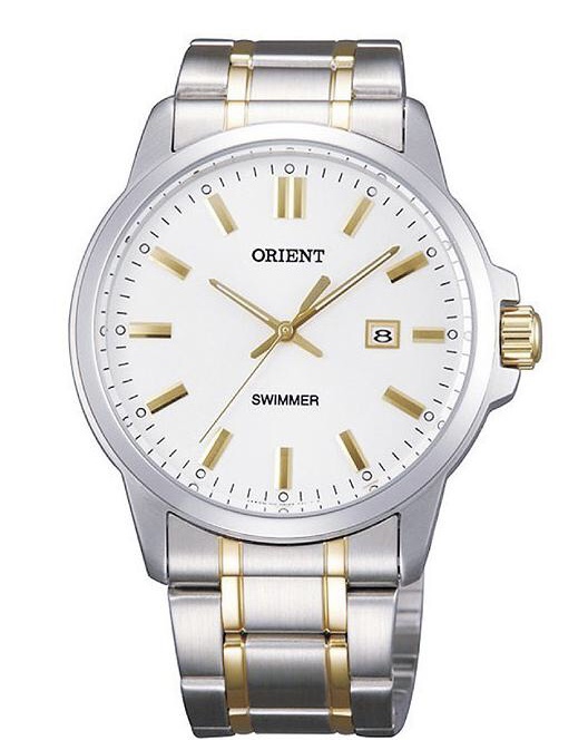 Đồng hồ nam Orient SUNE5001W0 QUARTZ – Nam – Dây thép không gỉ