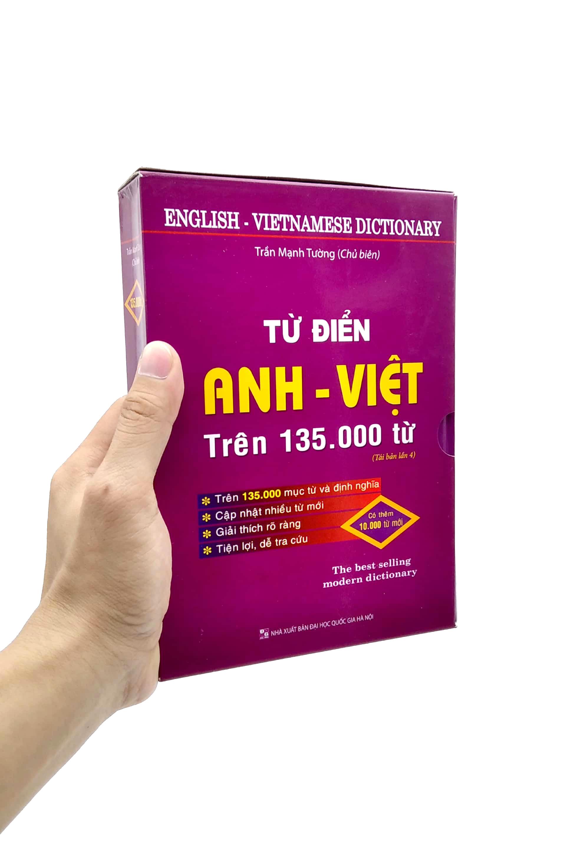 Từ Điển Anh - Việt Trên 135.000 Từ (Bìa Cứng) (Tái Bản Lần 4) - ảnh 6