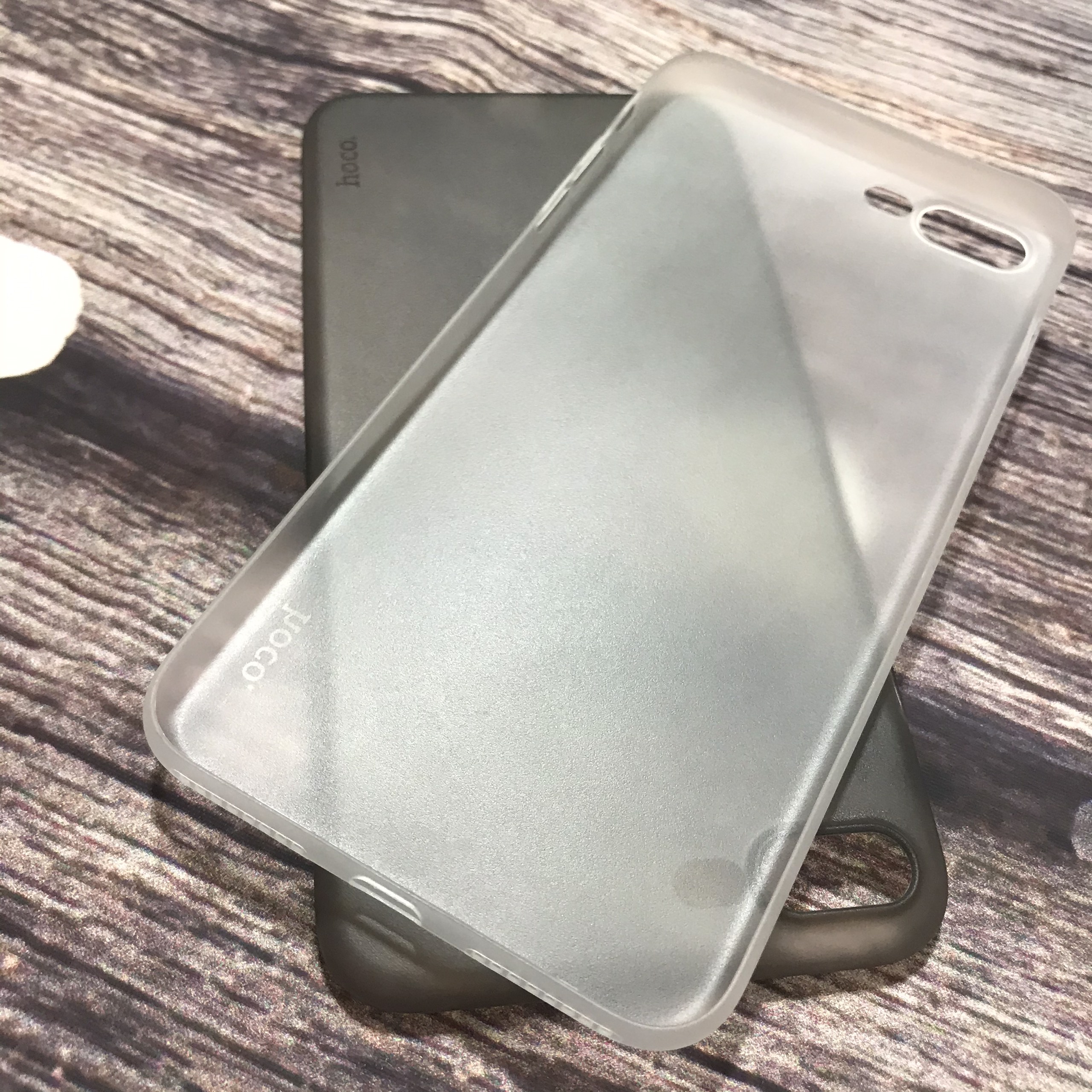 Ốp lưng lụa nhám HOCO siêu mỏng chống vân tay cho iPhone 7 Plus/ 8 Plus - Hàng Nhập Khẩu