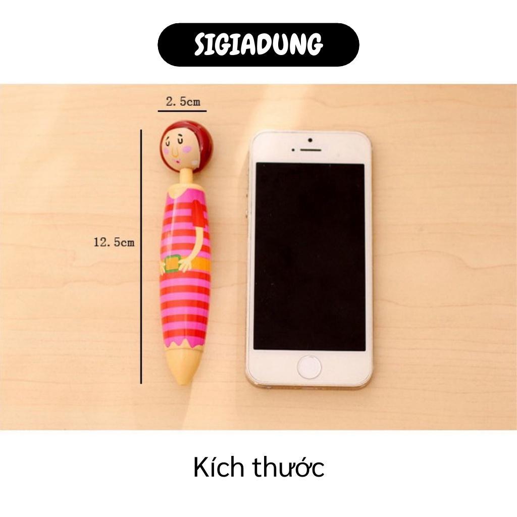 Bút Bi Cute - Bút Hình Búp Bê Kiểu Dáng Độc Lạ Cho Bé Hứng Thú Học Tập 8488