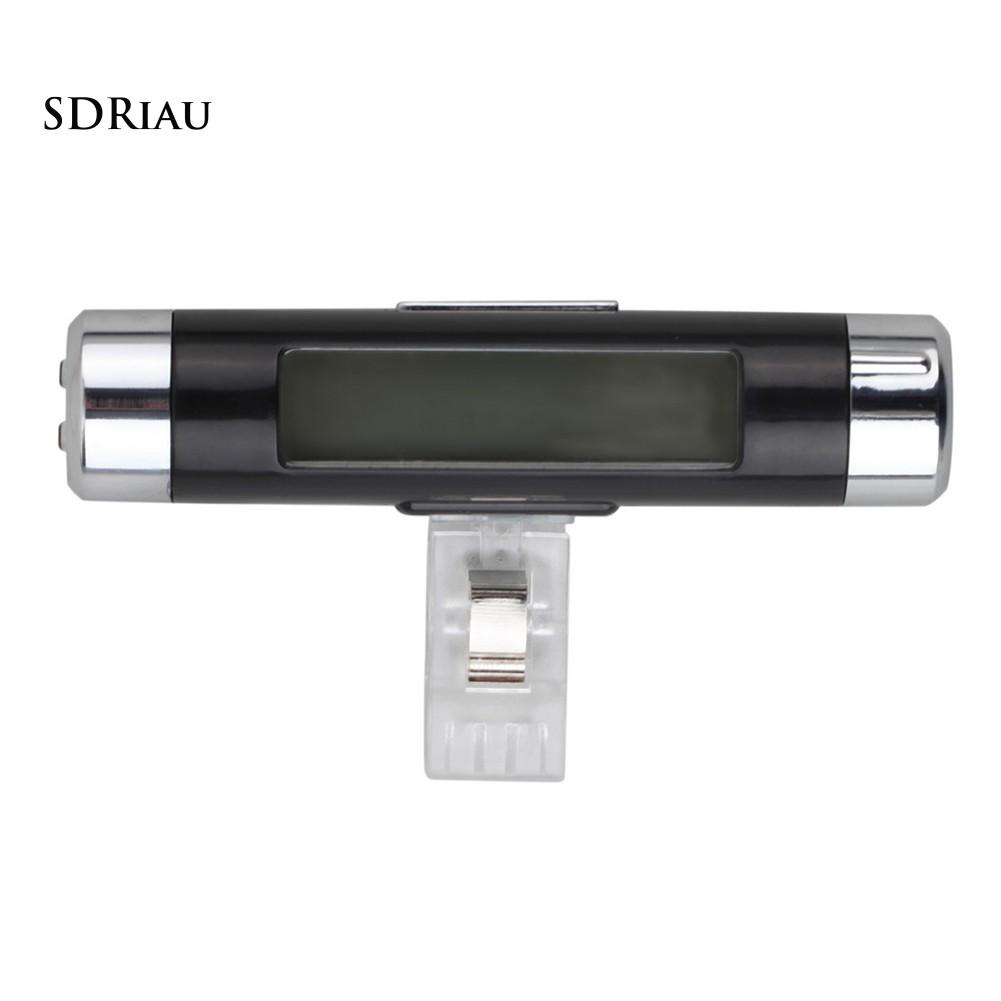 Đồng Hồ Nhiệt Kế Màn Hình Lcd Cho Xe Hơi