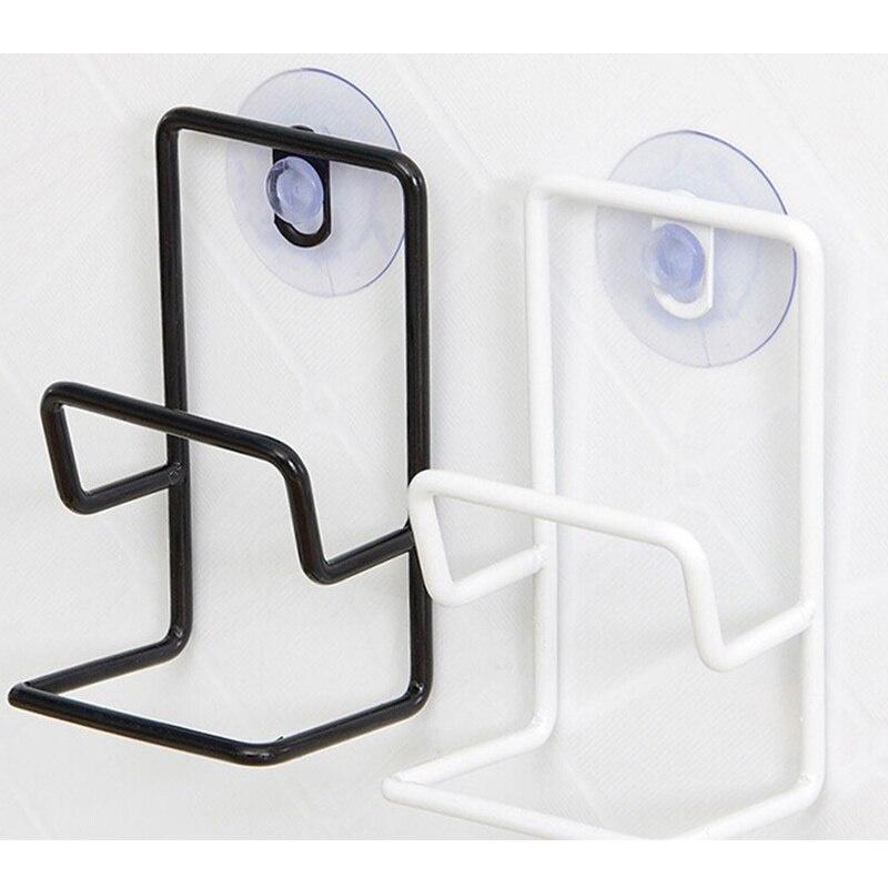Kitchen Rack Double-Deck Iron Sink Sponge Drainage Rack With Suction Cup Multi-Purpose Sundries Storage Rack Clean Ball Rack