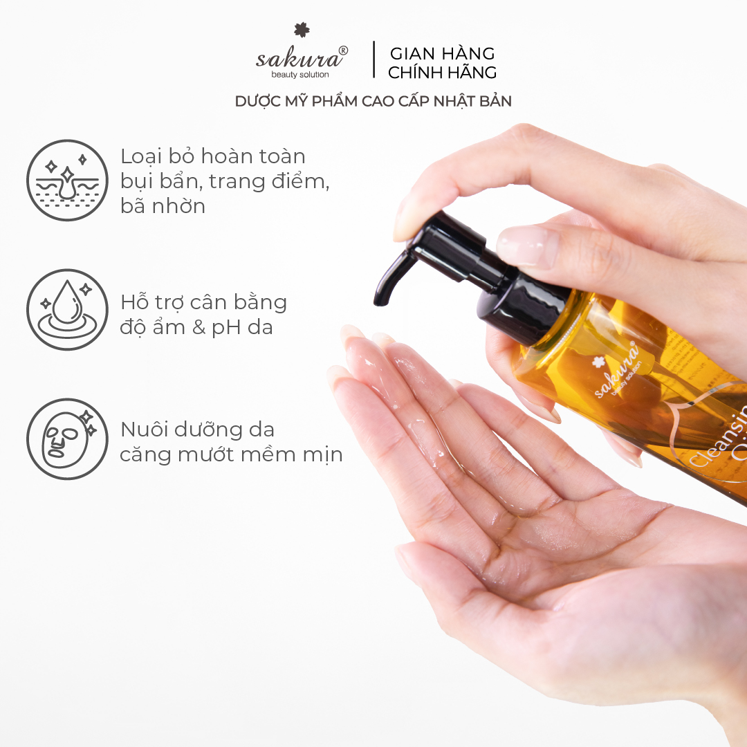 Dầu tẩy trang Sakura Cleansing Oil (150ml)