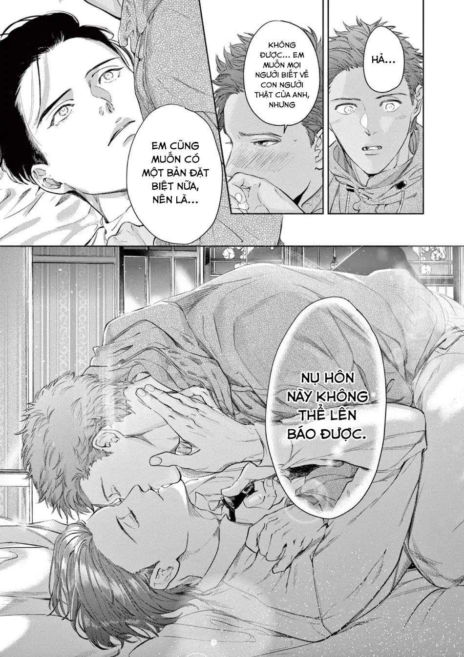 nụ hôn này không thể lên báo được! chapter 7 23