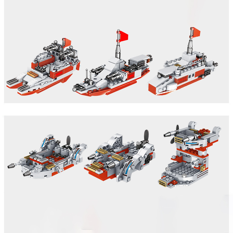 Đồ chơi lắp ráp Tàu Chiến TC1000 chi tiết gồm các mô hình lớn / Tàu chiến / Robot / Máy Bay [1000 Chi Tiết