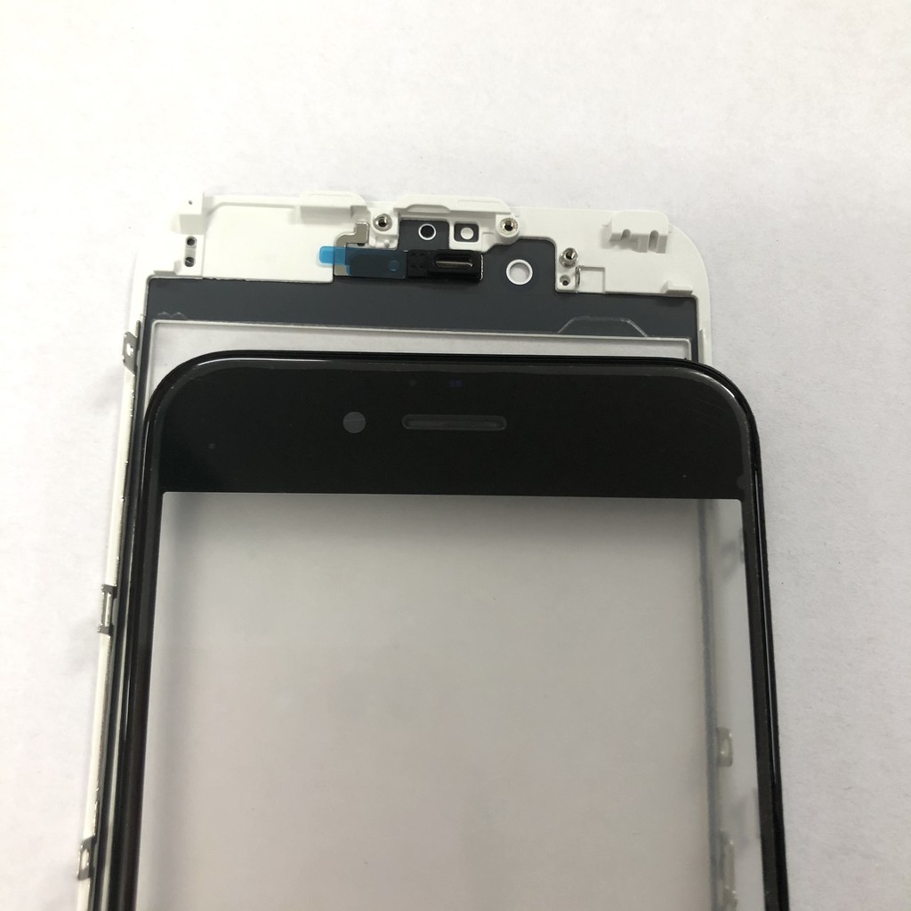 Kính ép màn hình cho iPhone 6S siu trắng