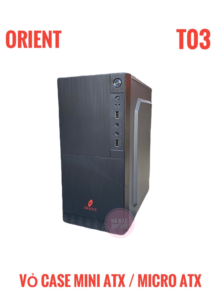 Vỏ Case Máy Tính Mini Orient T03 - Hàng Chính Hãng