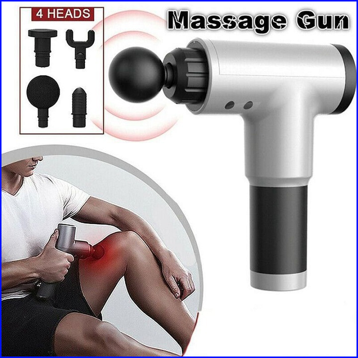 Máy massage đa năng cầm tay. 4 đầu 6 chức năng