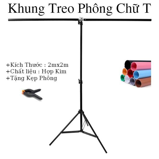 Khung Treo Phông Chữ T Kích Thước 2mx2m