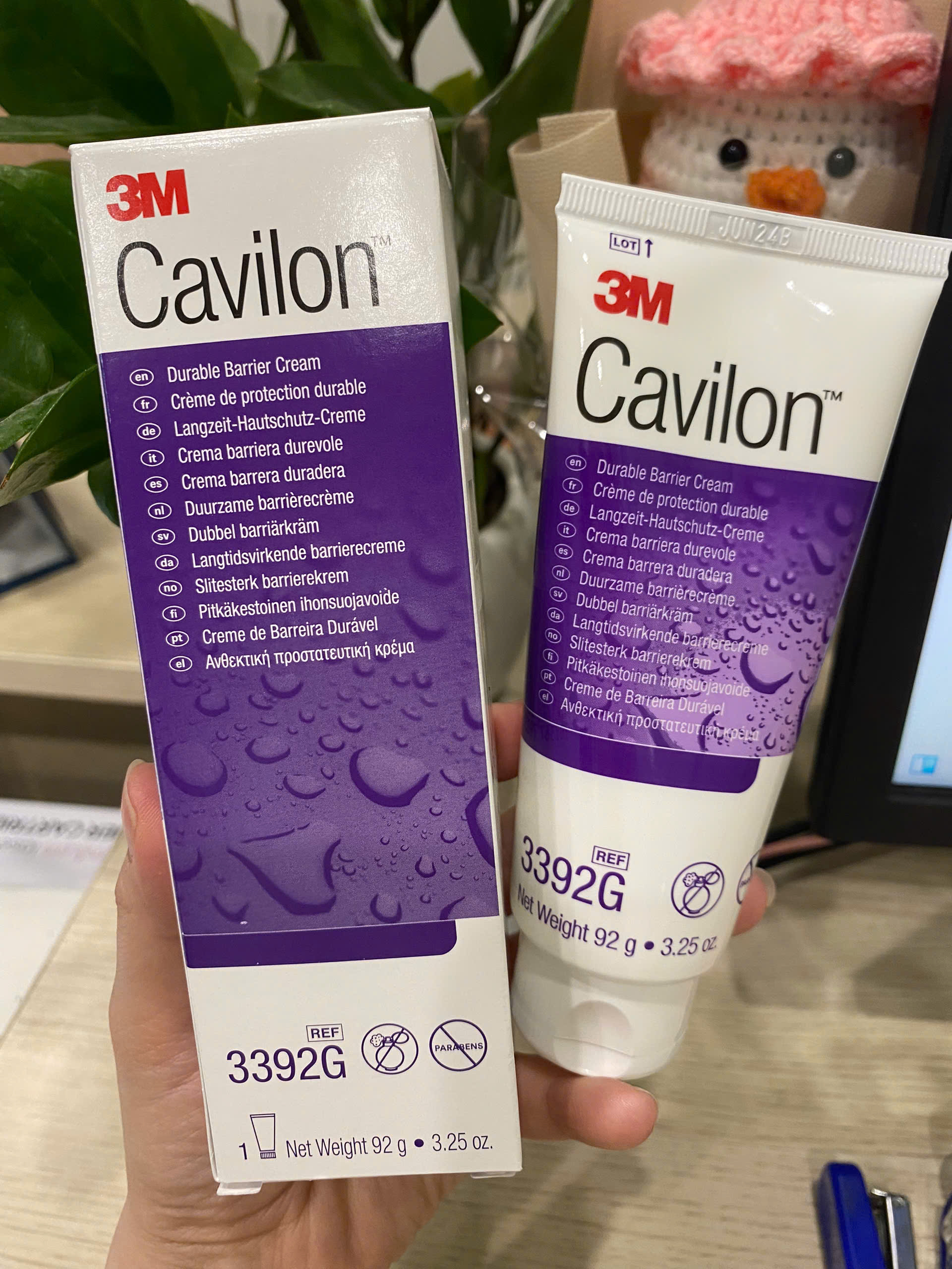 3M Kem bôi chống hăm/loét CAVILON CREAM 3392G 92g