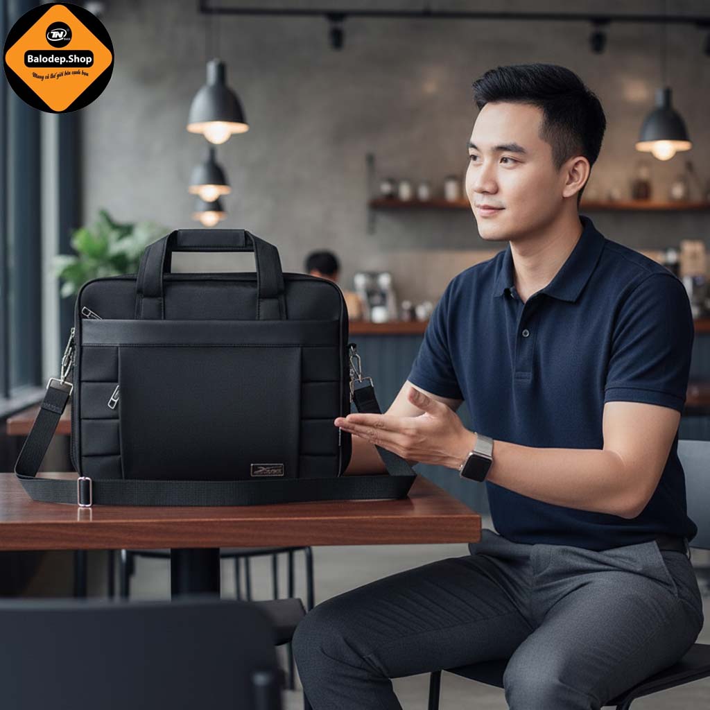 Cặp Doanh Nhân Cao Cấp Xbags Expand Pro 4002 – Thiết Kế Sang Trọng, Chống Nước, Chống Sốc