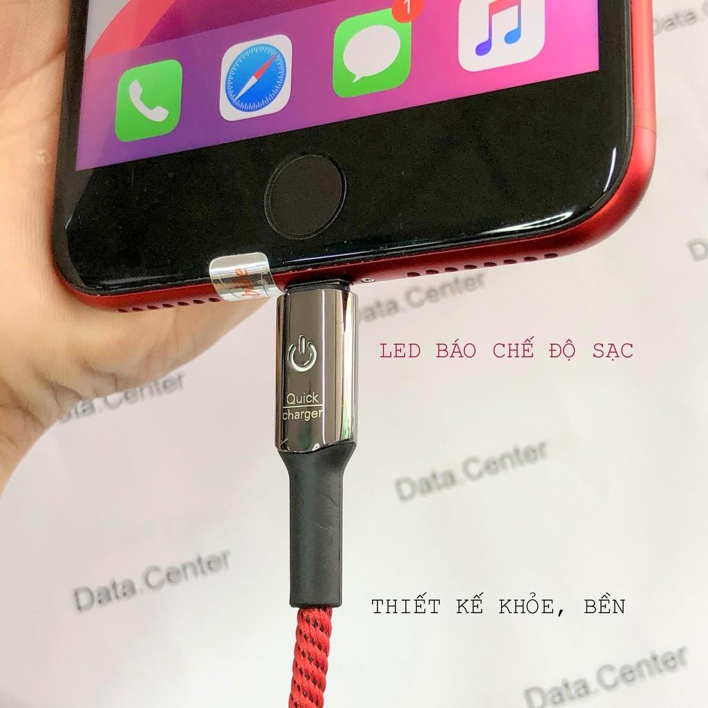 Cáp sạc dành cho Iphone tự ngắt khi đầy pin  Earldom 063i - Hàng chính hãng