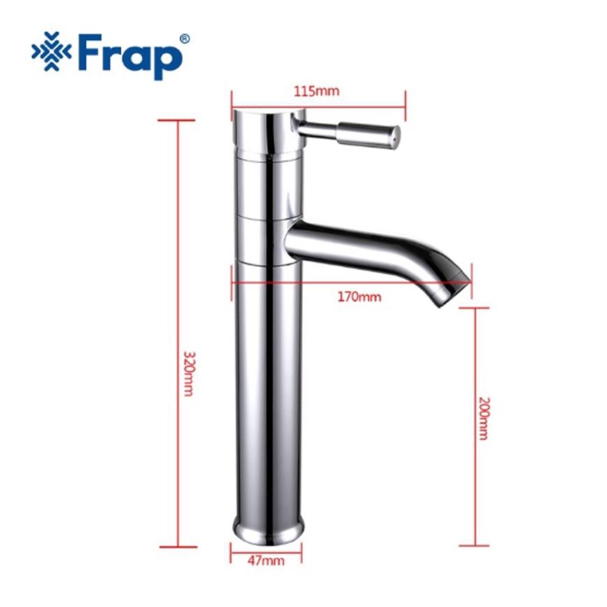 VÒI LAVABO NGA NHẬP KHẨU FRAP F1052-2 - HÀNG CHÍNH HÃNG - VÒI CAO LẮP BÀN ĐÁ