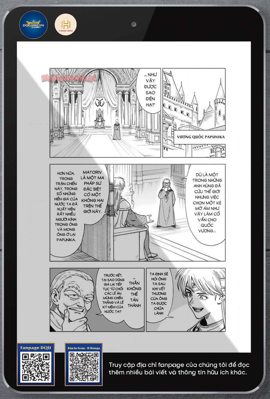dragon quest - dũng giả avan và ngục viêm ma vương chapter 43 19