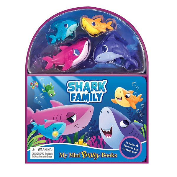 Shark Family My Mini Busy Books