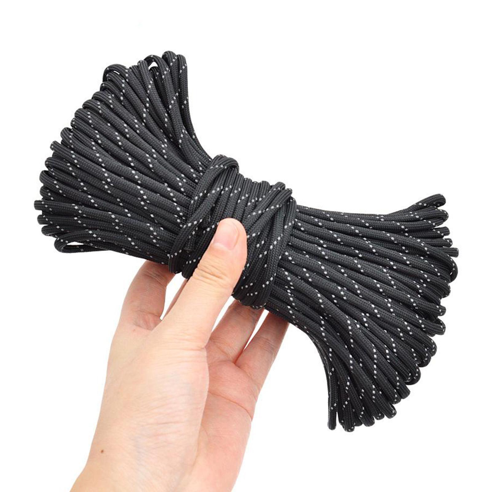 31m Survival Paracord Parachute Fire Cord Survival Ropes , 9 Stand Cores Outdoor Rope