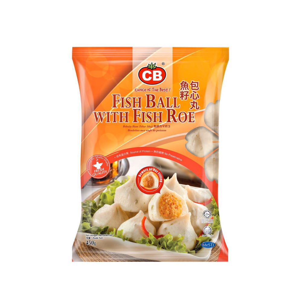 Cá viên hải sản nhân trứng cá CB (500g)