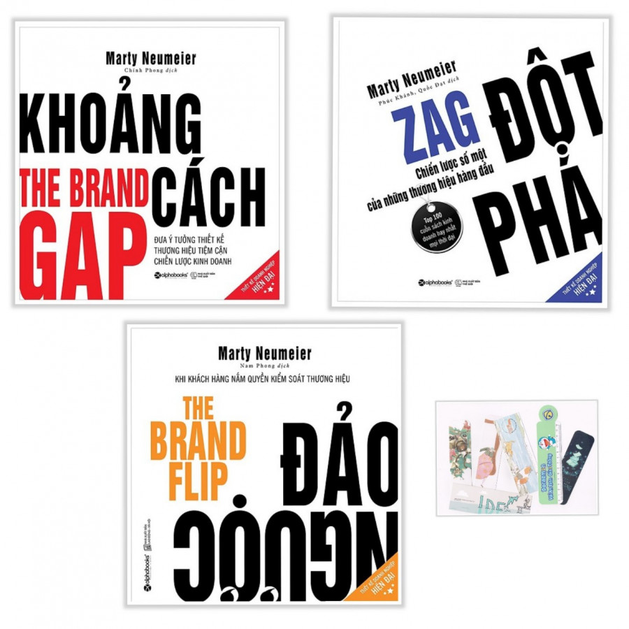 Sách Combo Khoảng Cách - Đột Phá - Đảo Ngược( Kèm Bookmark PD)