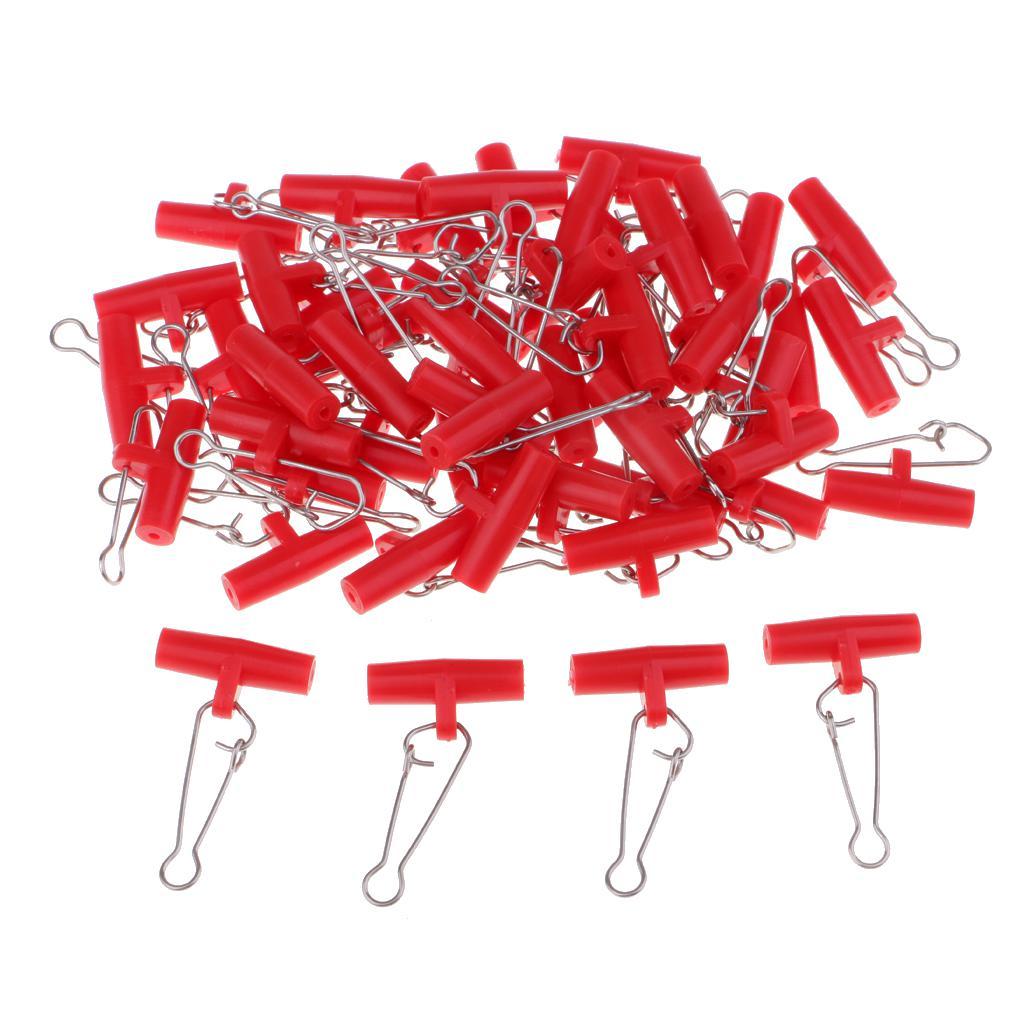 50 Pieces Sinker Slides with Nice Snaps