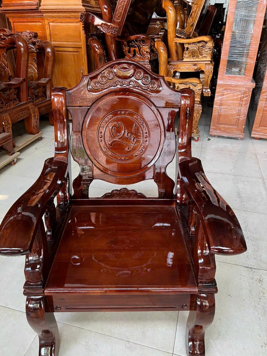 Bộ sofa tràm tay 10 - Bộ bàn ghế phòng khách C34ED