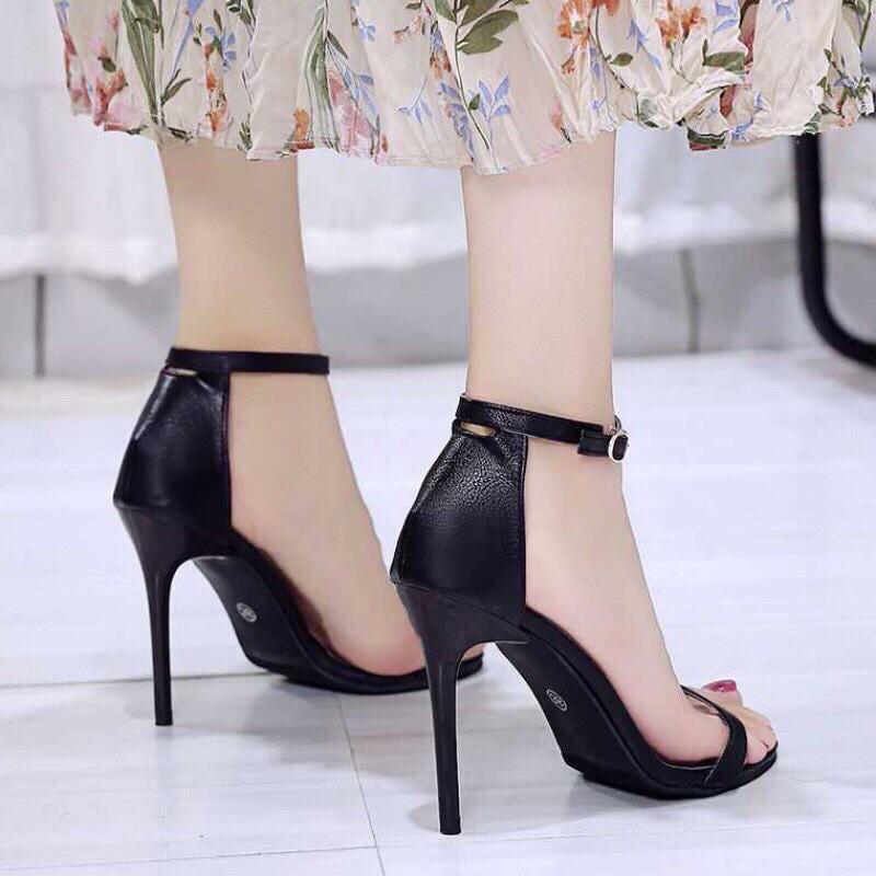 Dép nữ 9cm, dép quai hậu 9cm, sandan 9cm gót nhọn