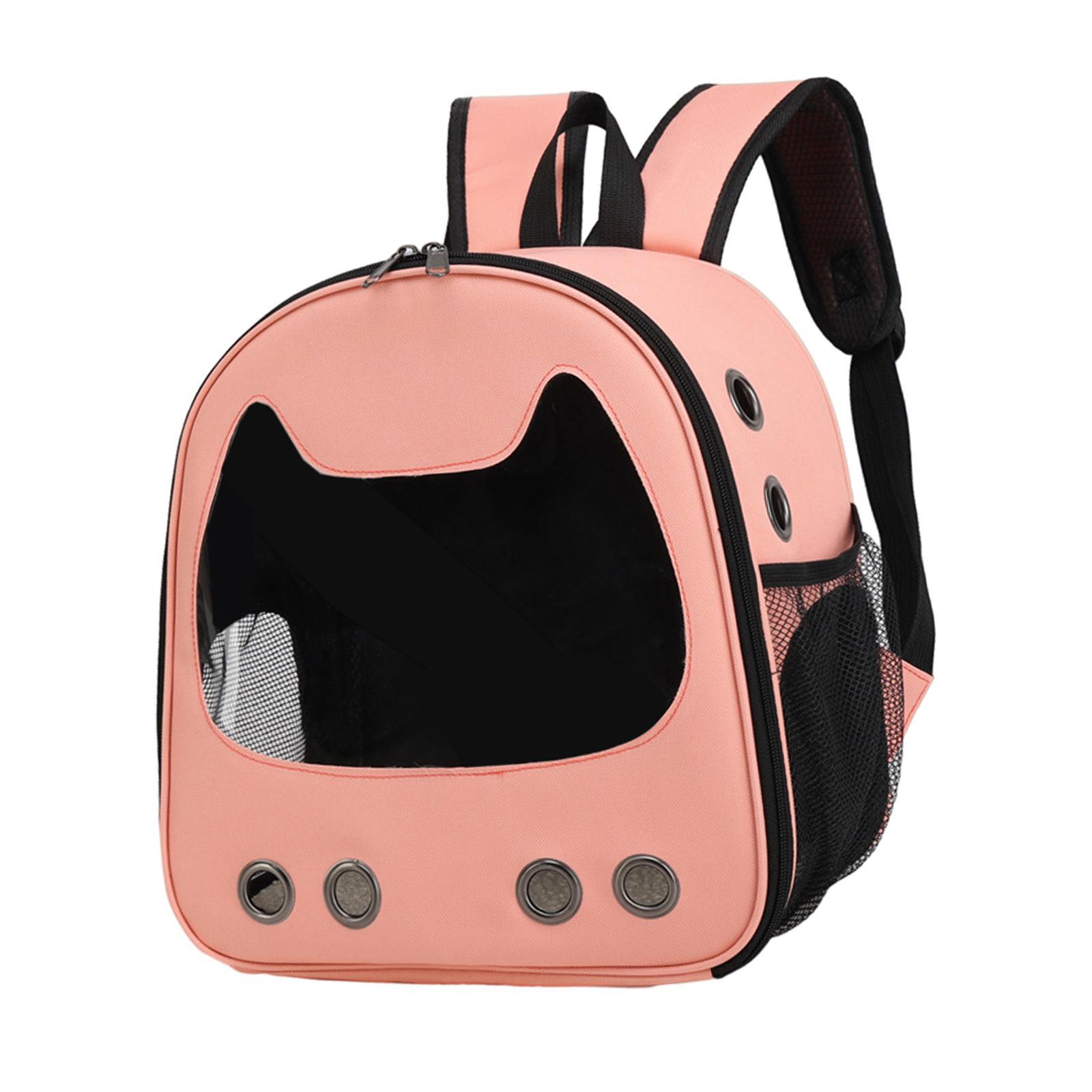 Pet Carrier Backpack Dog Backpack Folding Oxford Cloth Kitty Breathable Portable Durable Pet Carrying Bag for Walking Hiking Fishing Outdoor