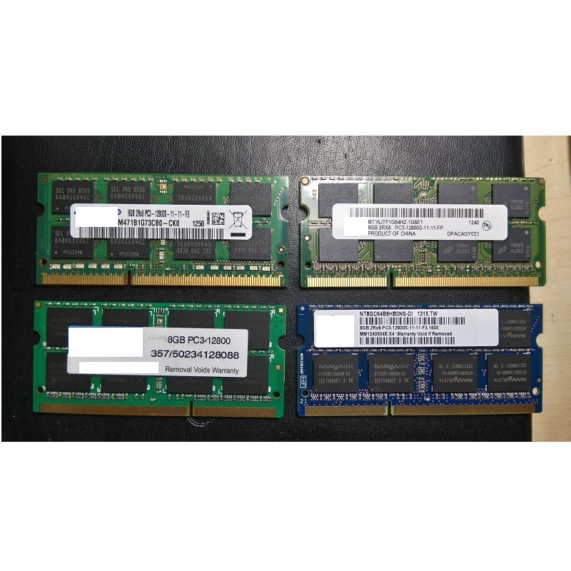 Ram Laptop 8GB DDR3 bus 1600 (12800s) 1.5V ram cho laptop